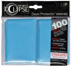 Ultra Pro Standard Size PRO-Matte Eclipse Sleeves - Light Blue - 100ct